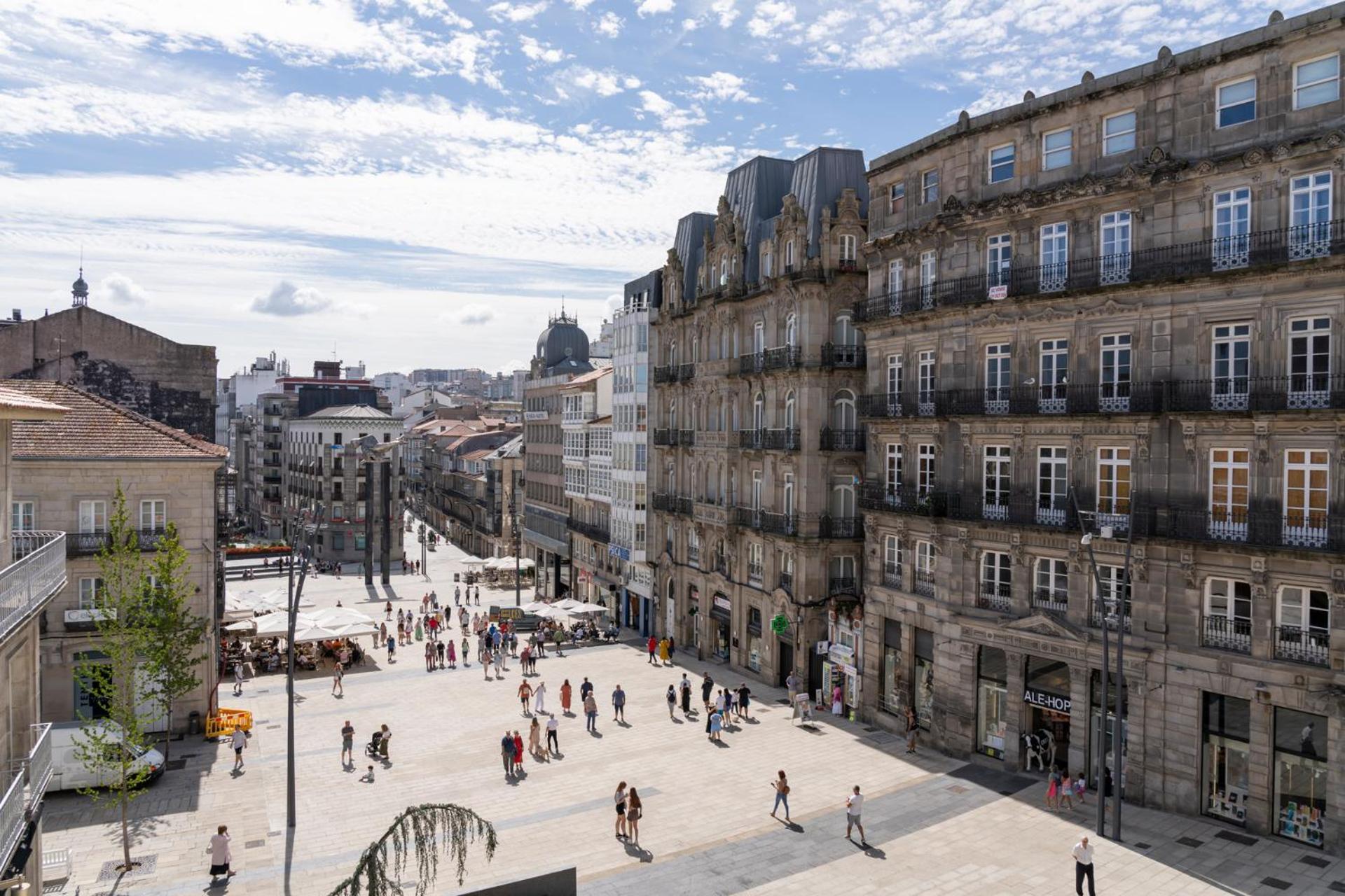 Hotel Alda Puerta Del Sol Vigo Exteriér fotografie